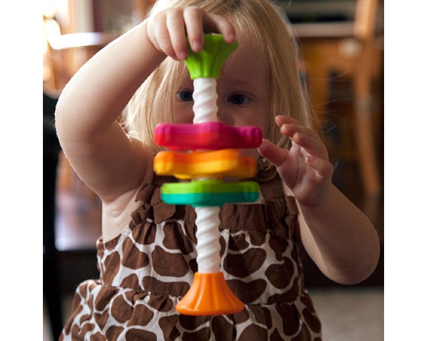 Fat Brain Toy Zakręcone MiniSpinny Sensoryczne 10m+