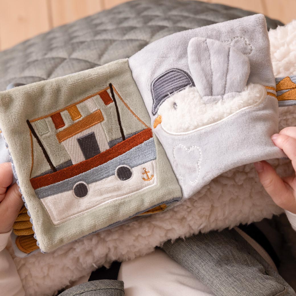 Little Dutch Książeczka sensoryczna Sailors Bay 0+