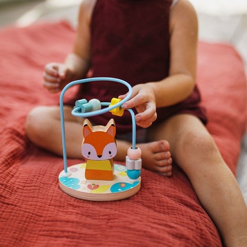 Janod Pętla edukacyjna Lisek Pure 12-36m