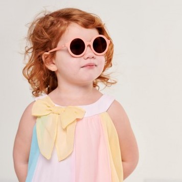 Babiators, Okulary przeciwsłoneczne dla dzieci Round - Peachy Keen 6+