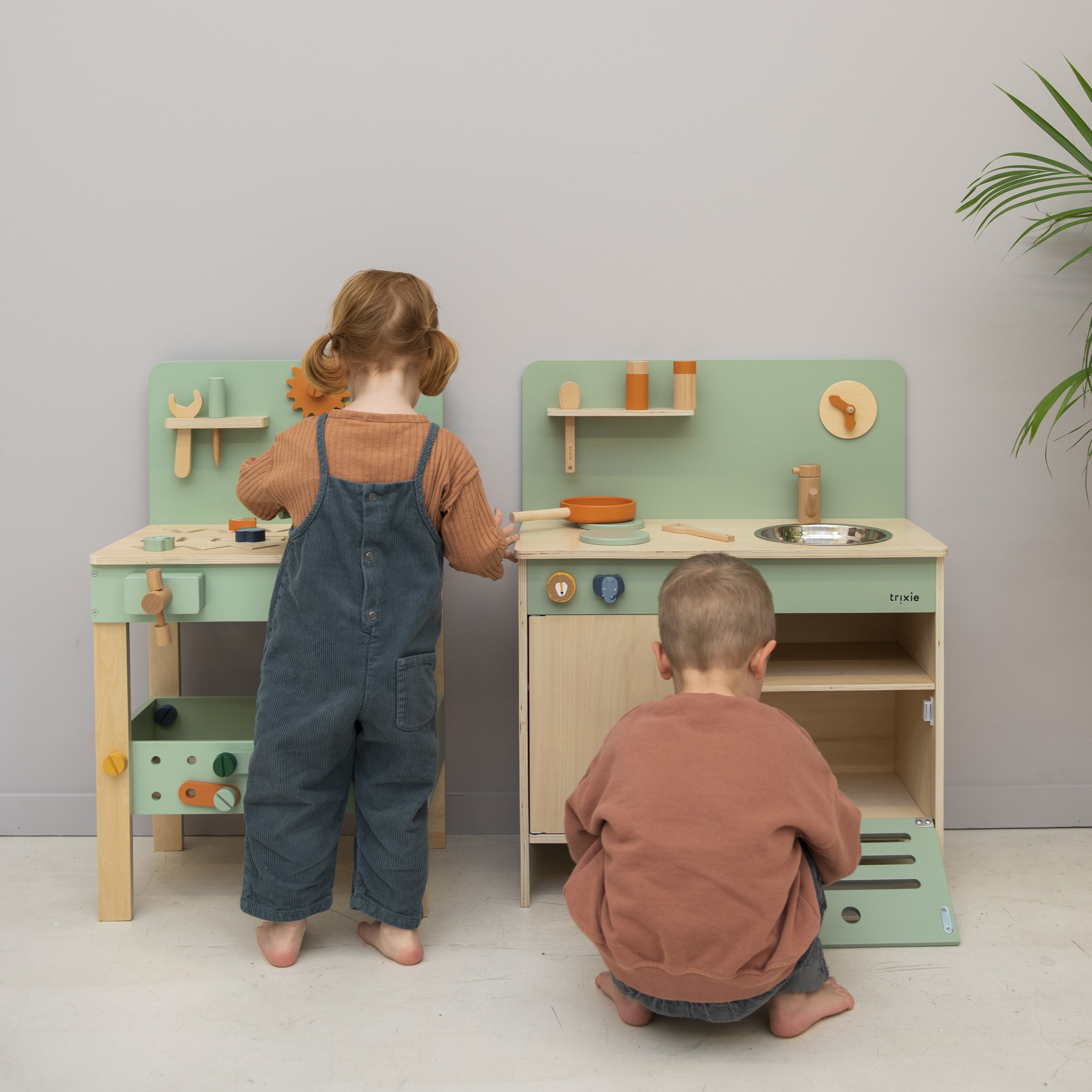 Trixie Drewniany Warsztat Majsterkowicza Zwierzęta 3+