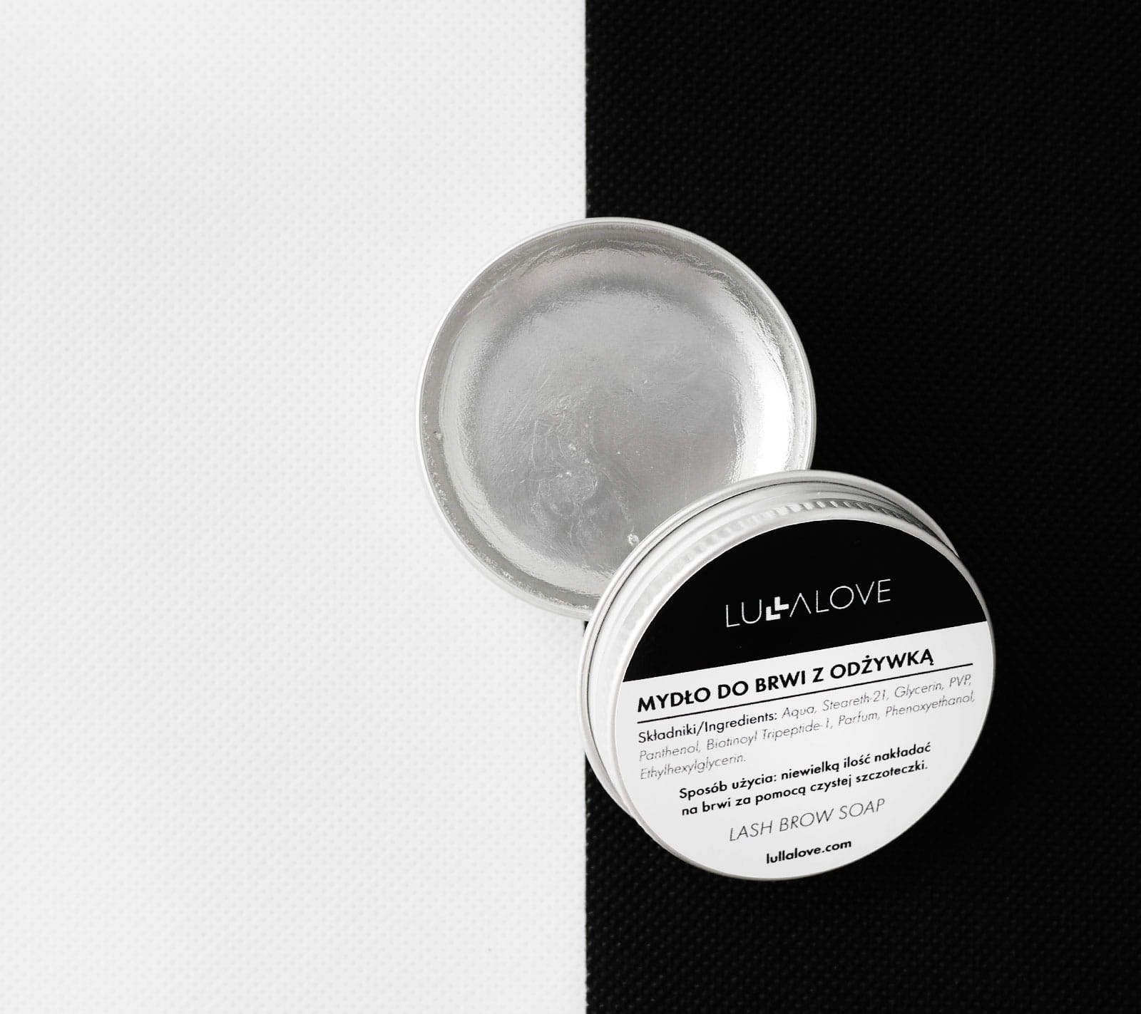 Lullalove Mydło do stylizacji brwi z odżywką 30 ml