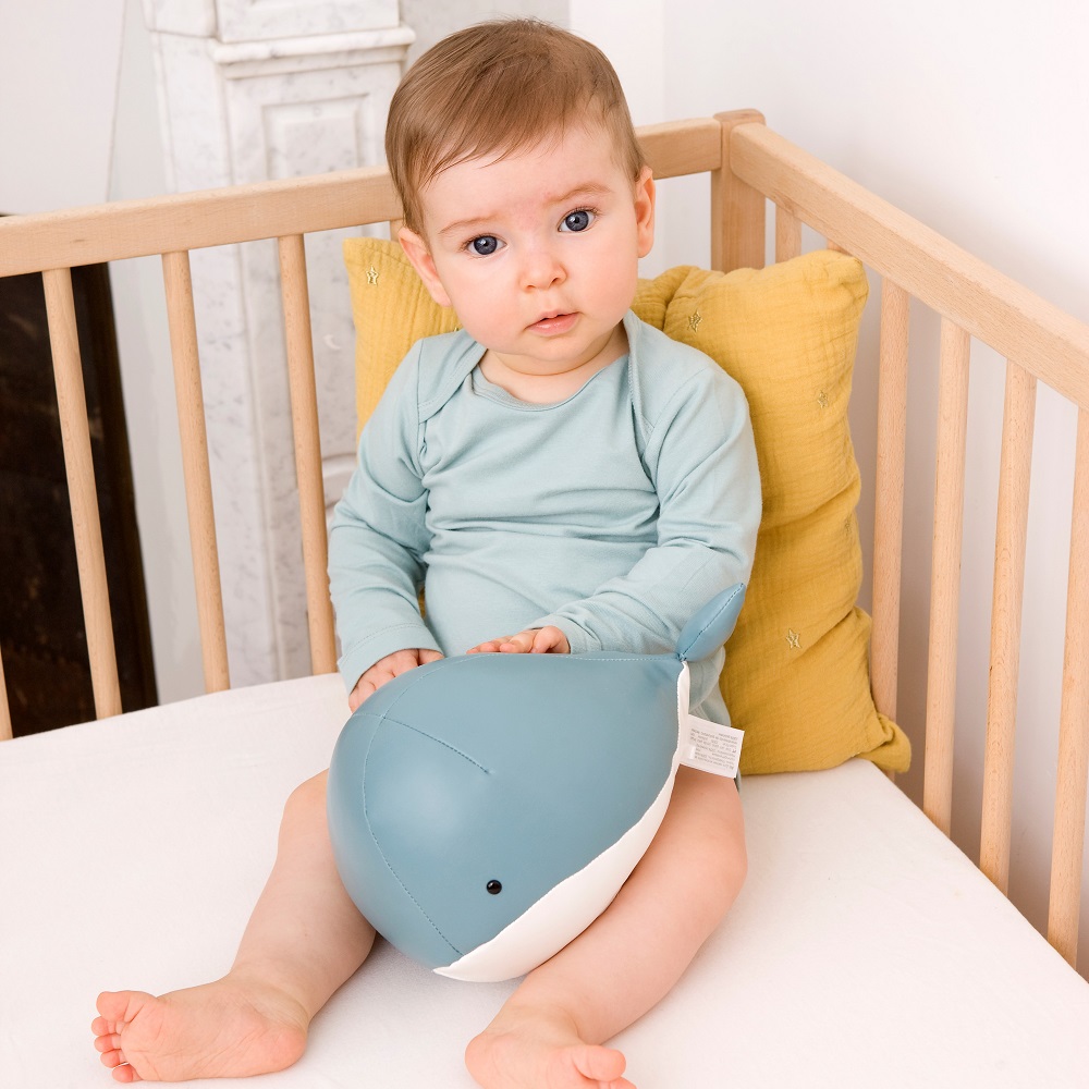 Little Big Friends Wieloryb Madeleine pozytywka 0+ | Fabryka Wafelków