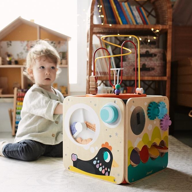 Janod, Wielofunkcyjna kostka edukacyjna z pętlą duża