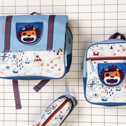 LILLIPUTIENS, piórnik pirat Lew Jack