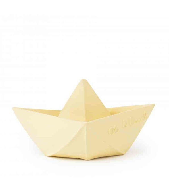 Oli and Carol, Zabawka do kąpieli Łódka Origami Vanilla