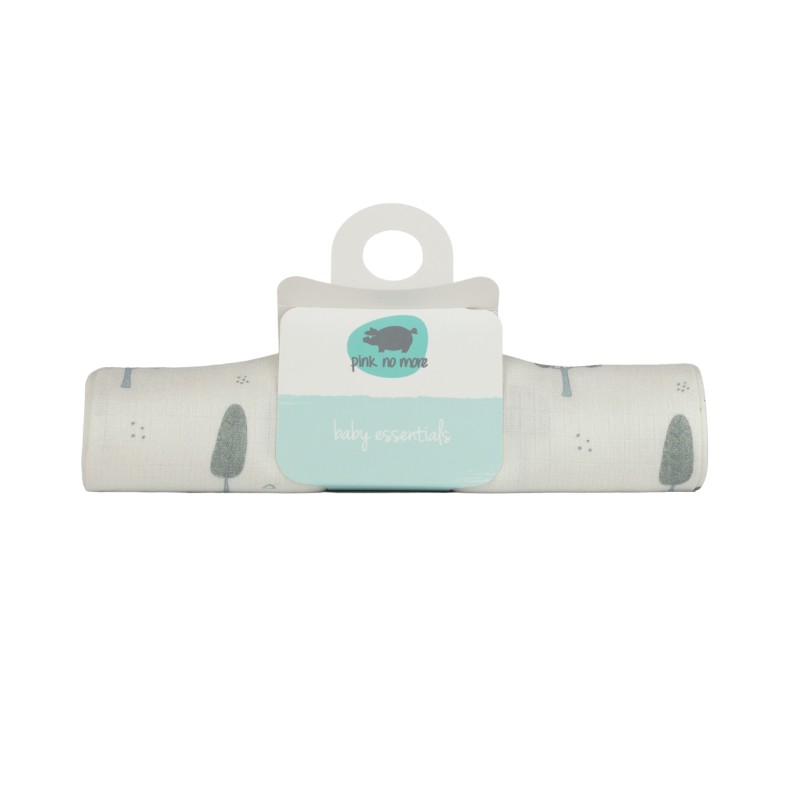 Pink No More Otulacz Muślinowy TREES 120x120cm