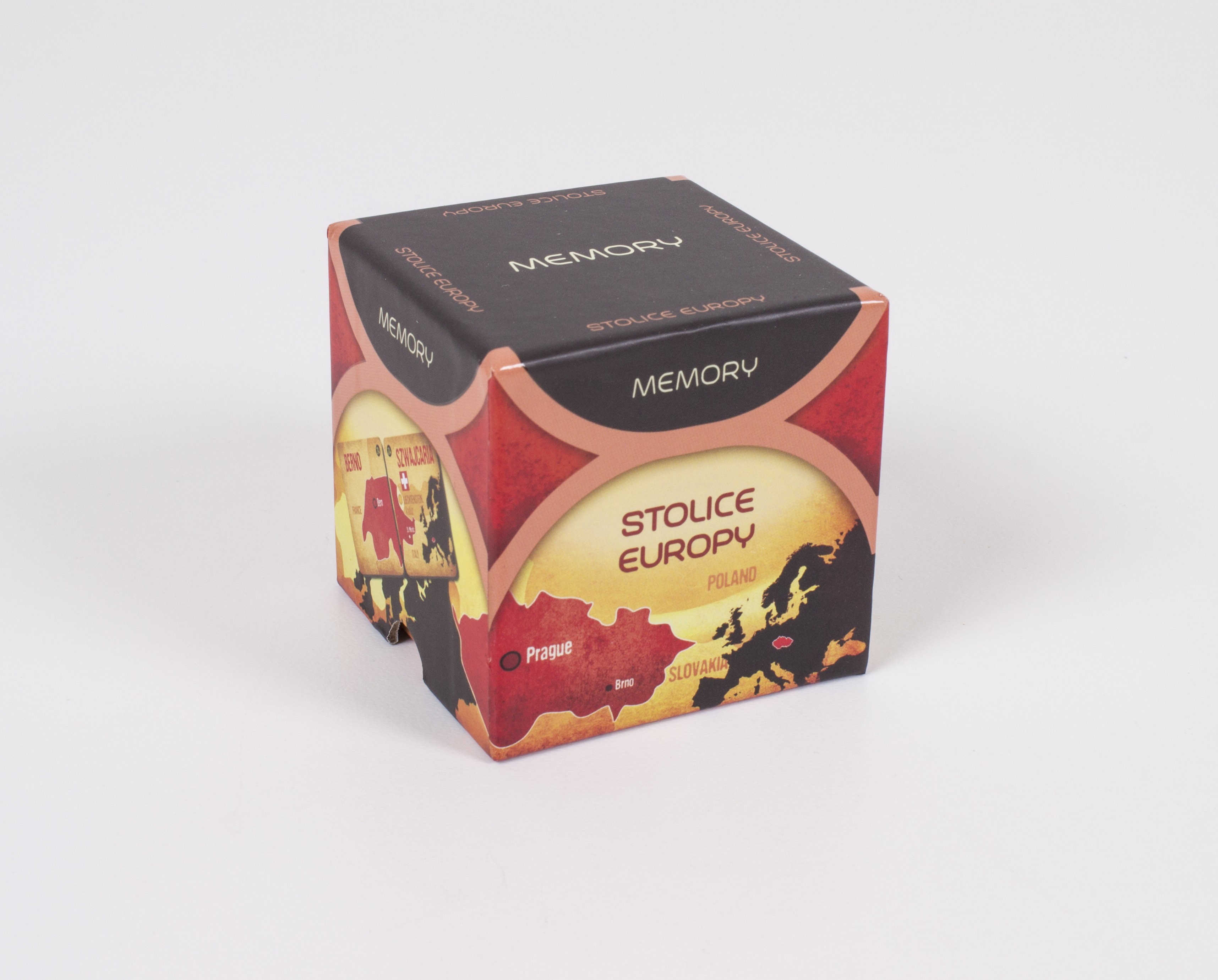 Gra Memory Stolice Europy 74948 - 6+ | Fabryka Wafelków