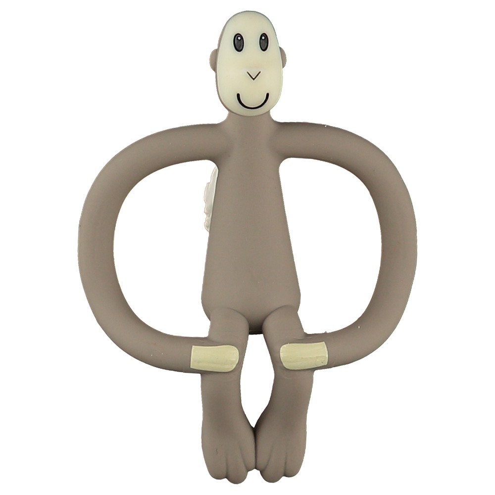 Matchstick Monkey Gryzak Masujący ze Szczoteczką Szary