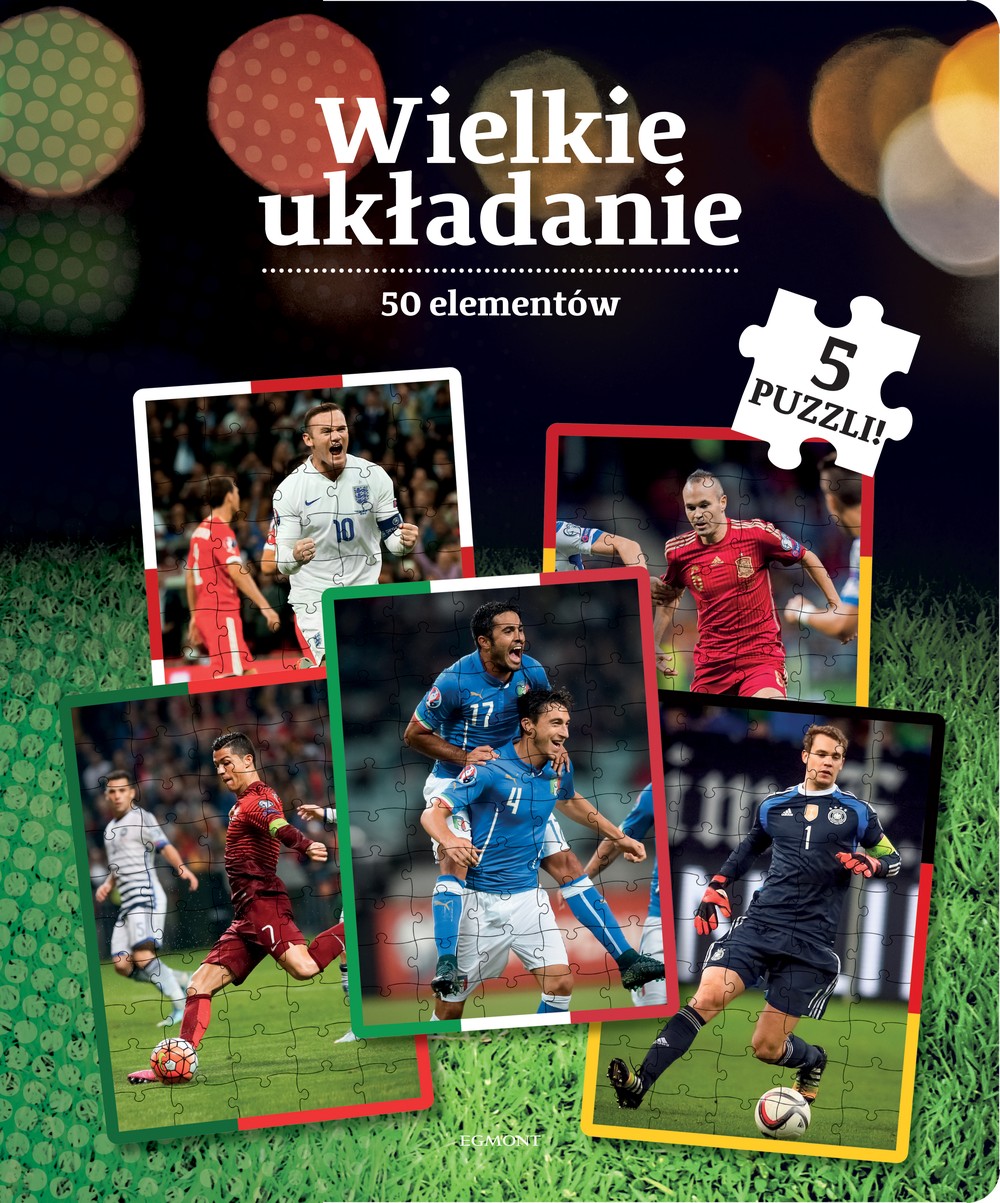 Egmont Piłka nożna wielkie układanie 10 stron 3+