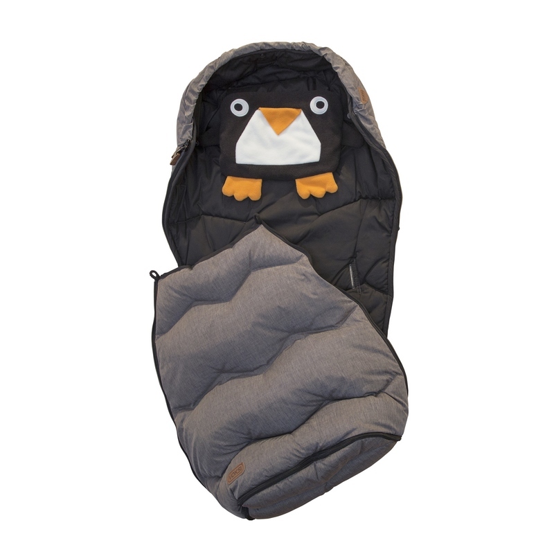 Voksi Śpiworek do wózka Urban Metaliczny Melange | 0+