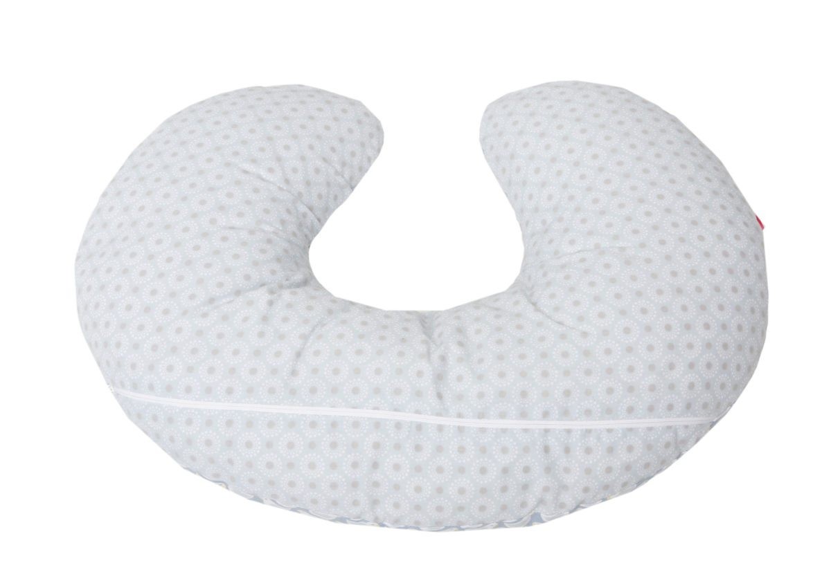 Motherhood Poduszka Fasolka Orkiszowa Niebieskie Ptaszki