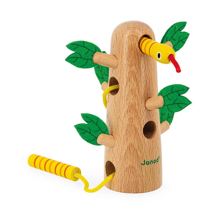 Janod Drewniana Przeplatanka Drzewo Tropik 18m+