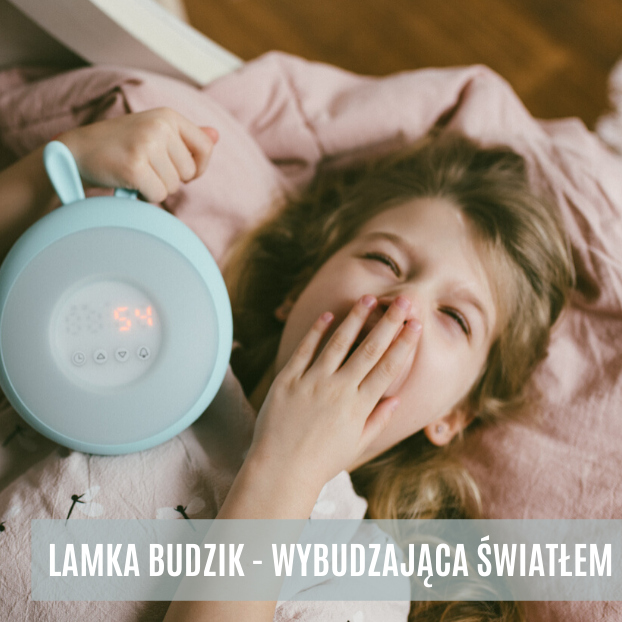 Lampka budząca Królik różowy Rabbit&Friends 3+ | Fabryka Wafelków