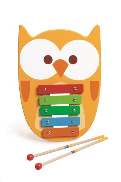 Scratch Cymbałki Sówka Lou 12m+