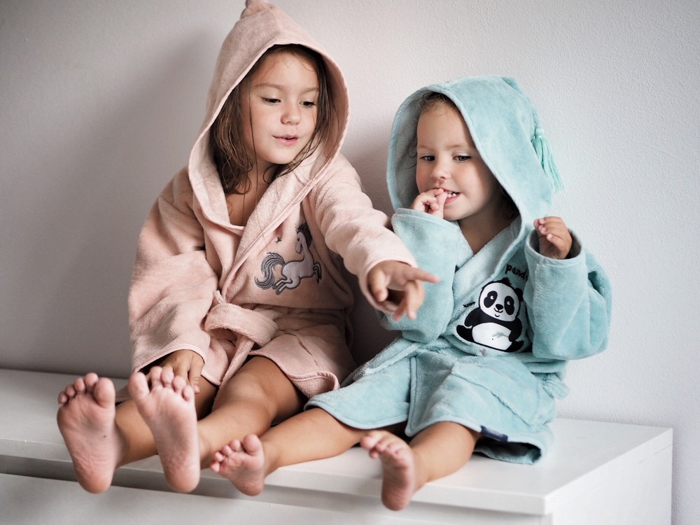 La Millou, Szlafrok Bamboo Soft - Large - Grey - Moonlight Swan