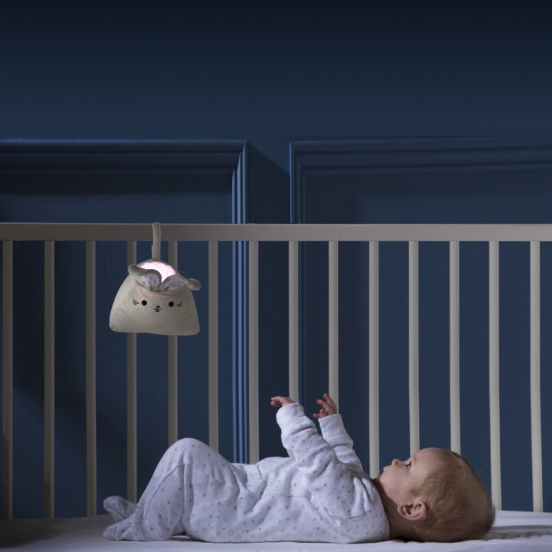 Purflo Projektor z pozytywką Królik 0+ | Little Lumies