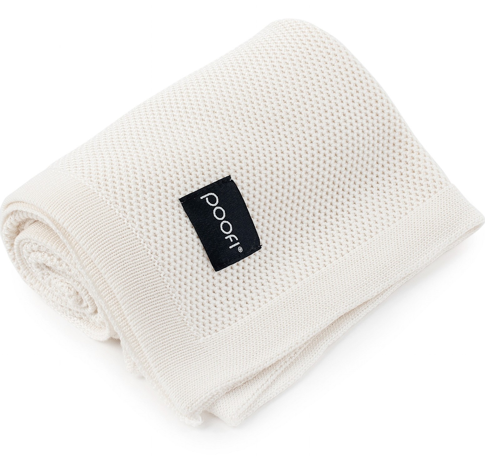 Poofi Kocyk bambusowy Faro Kokosowy 70x100cm