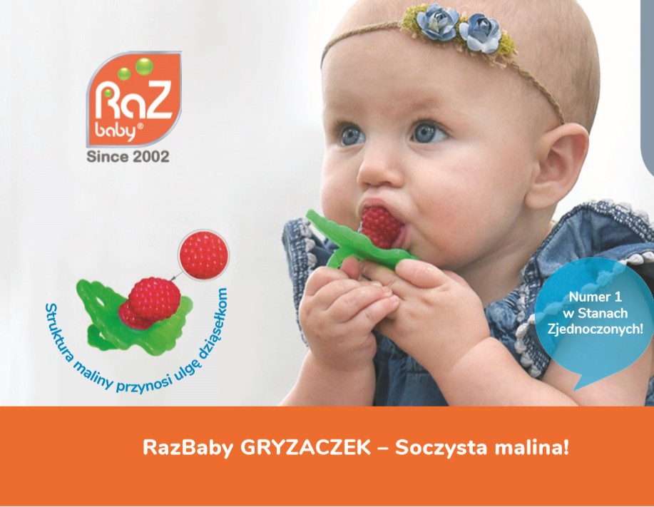 RazBaby Gryzaczek Soczysta Jeżyna 0+