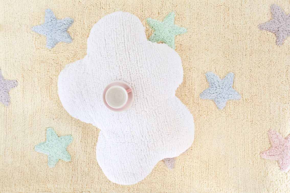 Lorena Canals Poduszka dziecięca Nube Blanca 50×40 cm