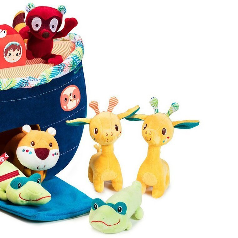 Lilliputiens Arka Noego ze zwierzątkami 10 szt. od 18m+