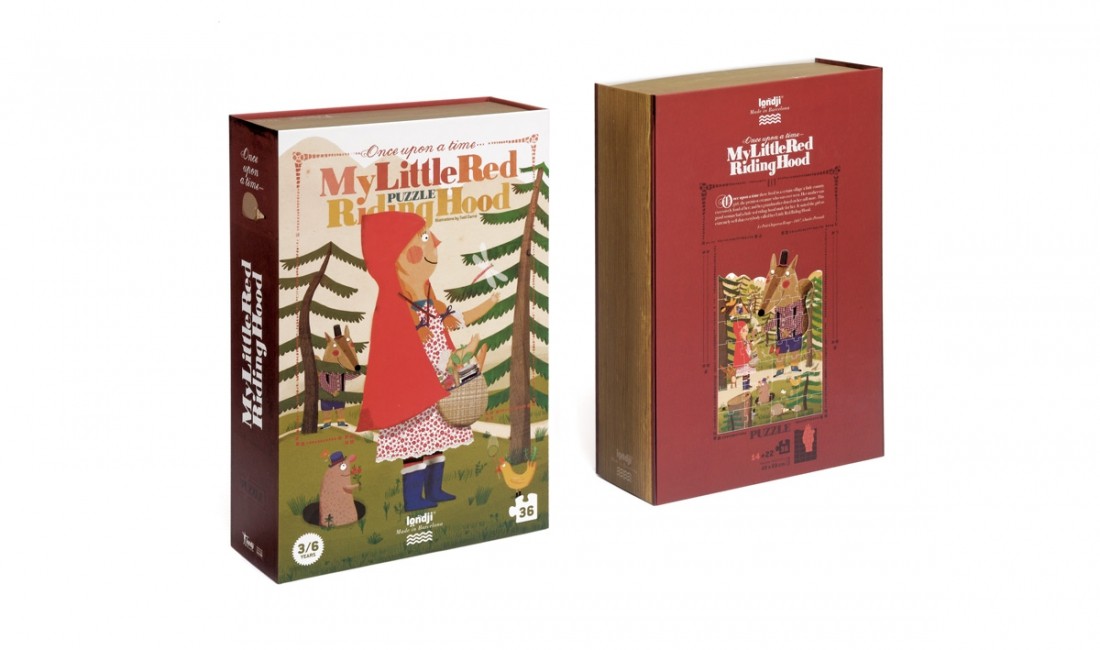 Londji Puzzle Moja Mała Czerwona 24 el. 3+