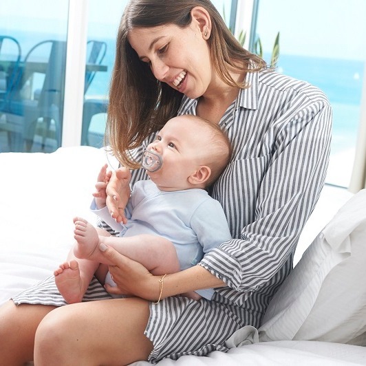 Nanobebe Smoczek Flexy 3m+ 2szt. turkusowy