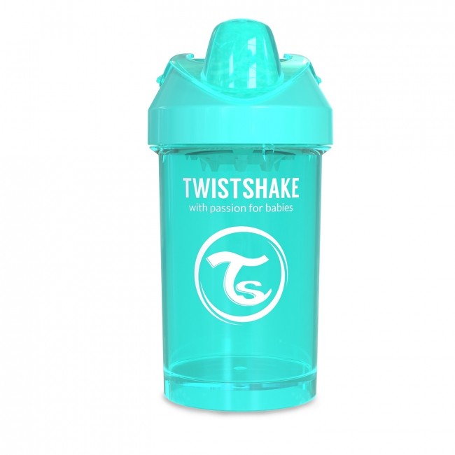 Twistshake Kubek Niekapek z Mikserem 300ml Turkusowy 8m+