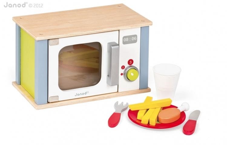 Janod Kuchenka mikrofalowa Akcesoria do zabawy 3+