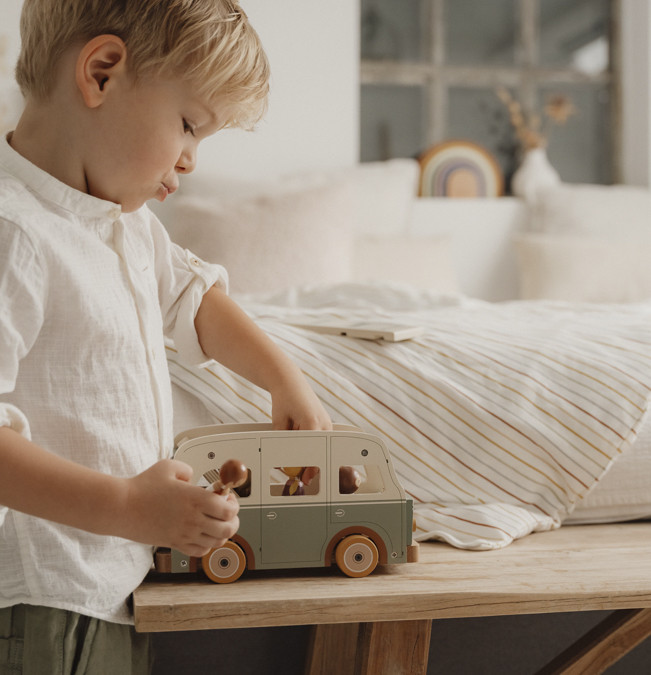 Little Dutch Kamper Zabawka Drewniana Vintage 18mc+