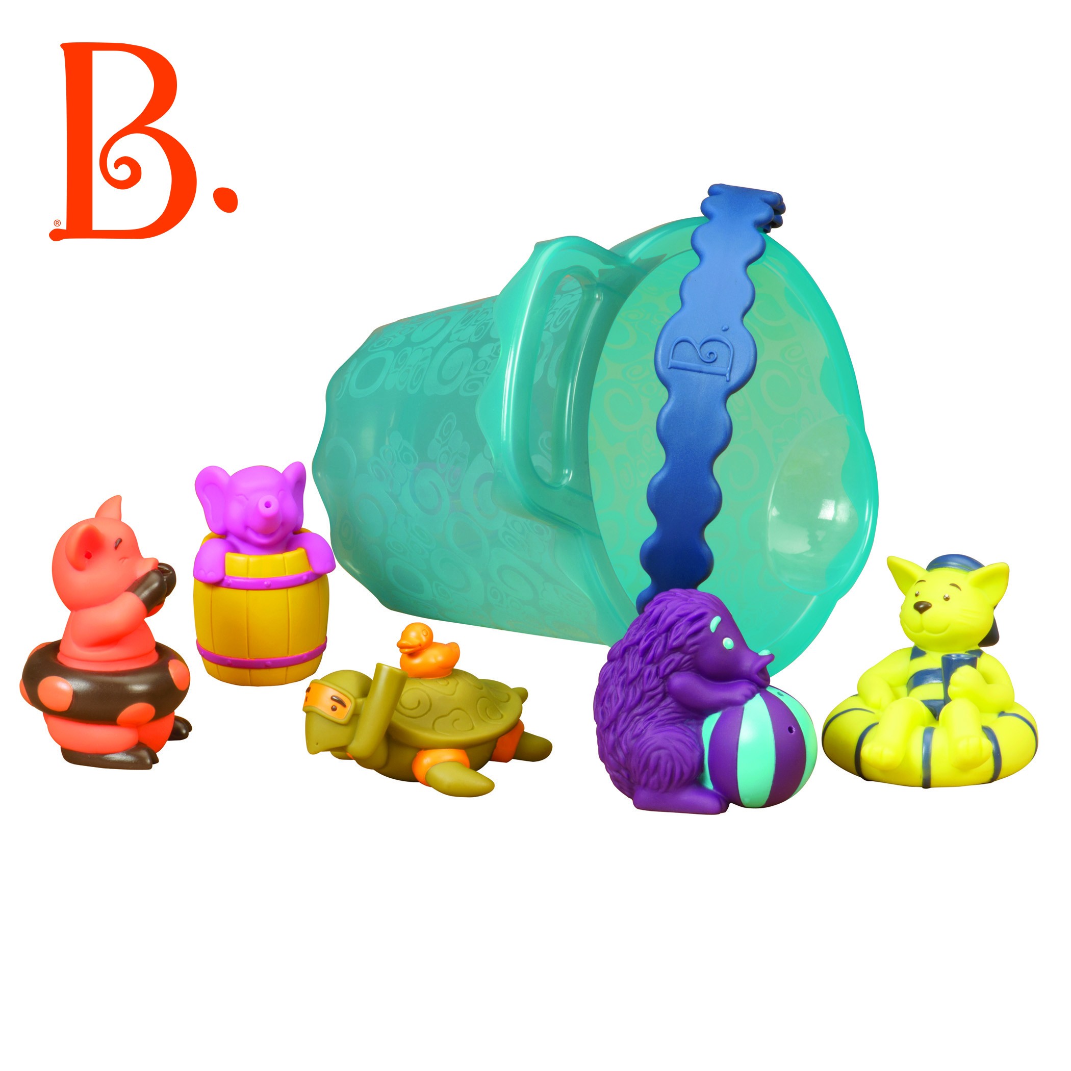 Btoys Zestaw do kąpieli ze zwierzątkami 1-5 lat