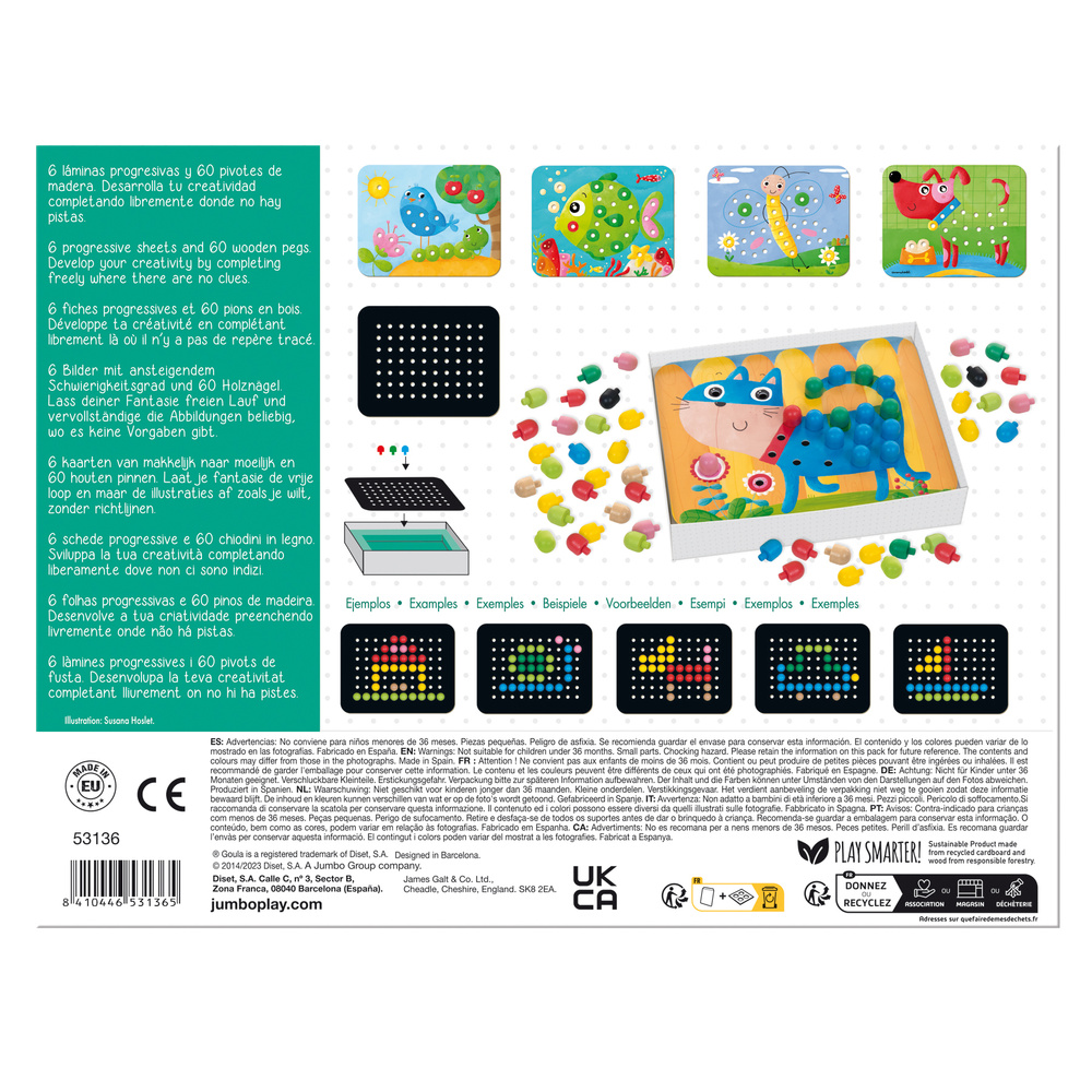 Układanka dla dzieci Mozaika Goula