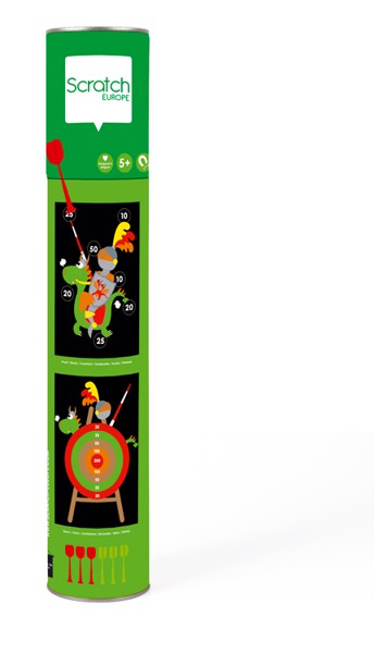 Scratch Rzutki Magnetyczne Duży Rycerz +5 lat