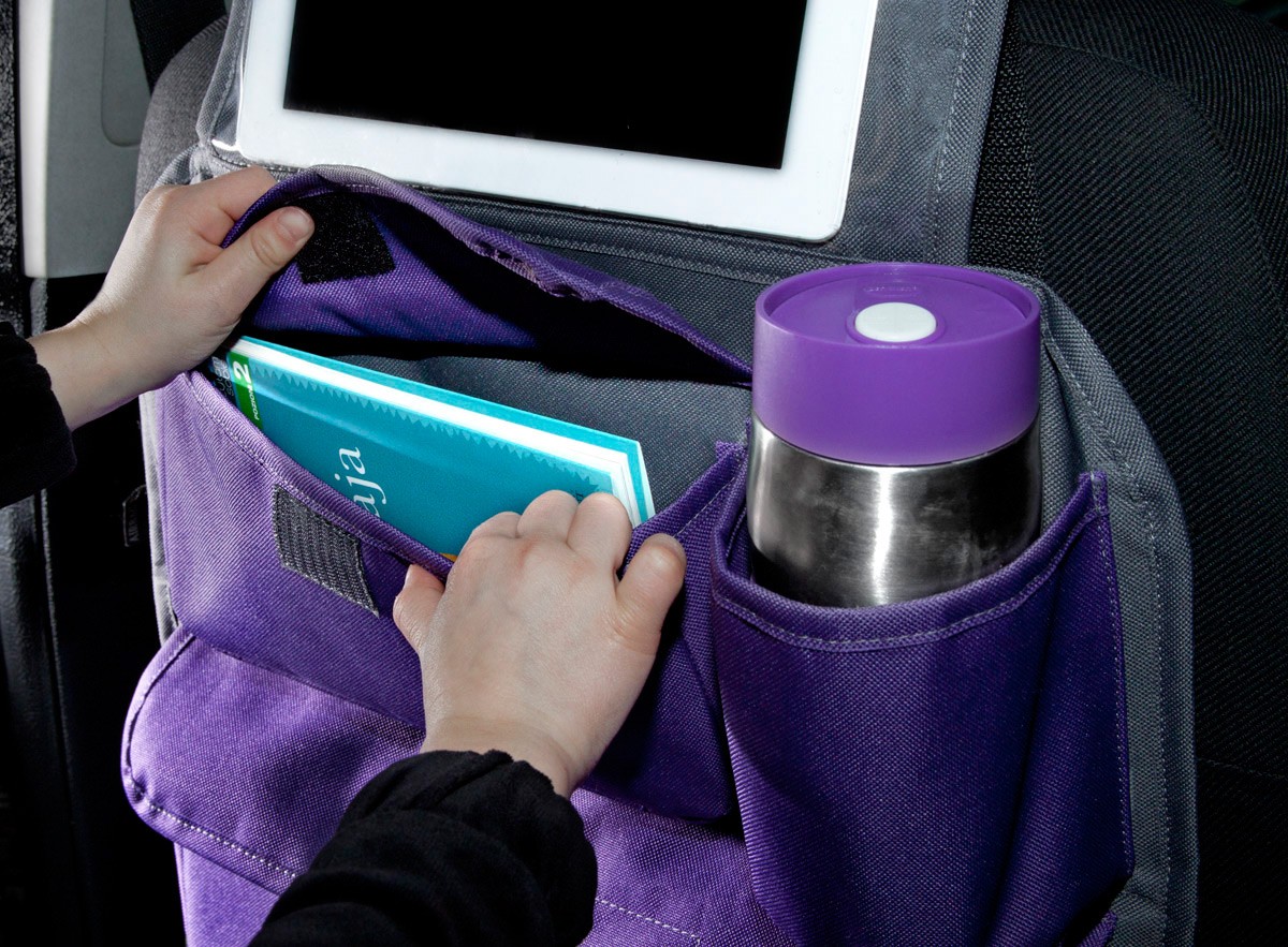 Tuloko Organizer podróżnika czarny uchwyt tablet 2+