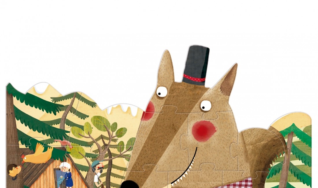 Londji Puzzle Moja Mała Czerwona 24 el. 3+