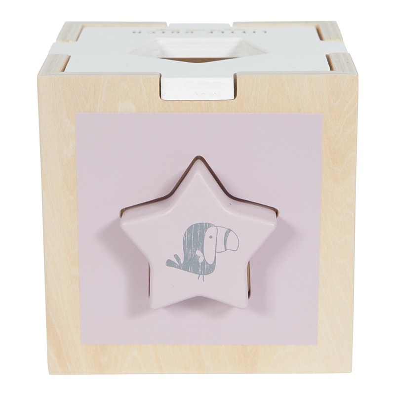 Little Dutch Sorter Kształtów Zoo Róż 12m+