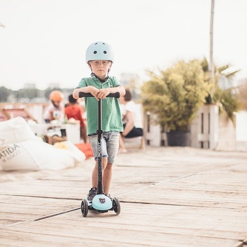 Scootandride Kask S-M Blueberry 3+ Icecream 2020