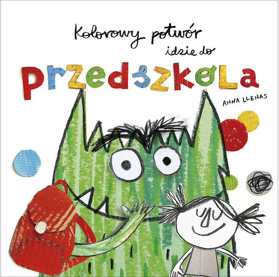 Kolorowy potwór idzie do przedszkola - Mamania 3+