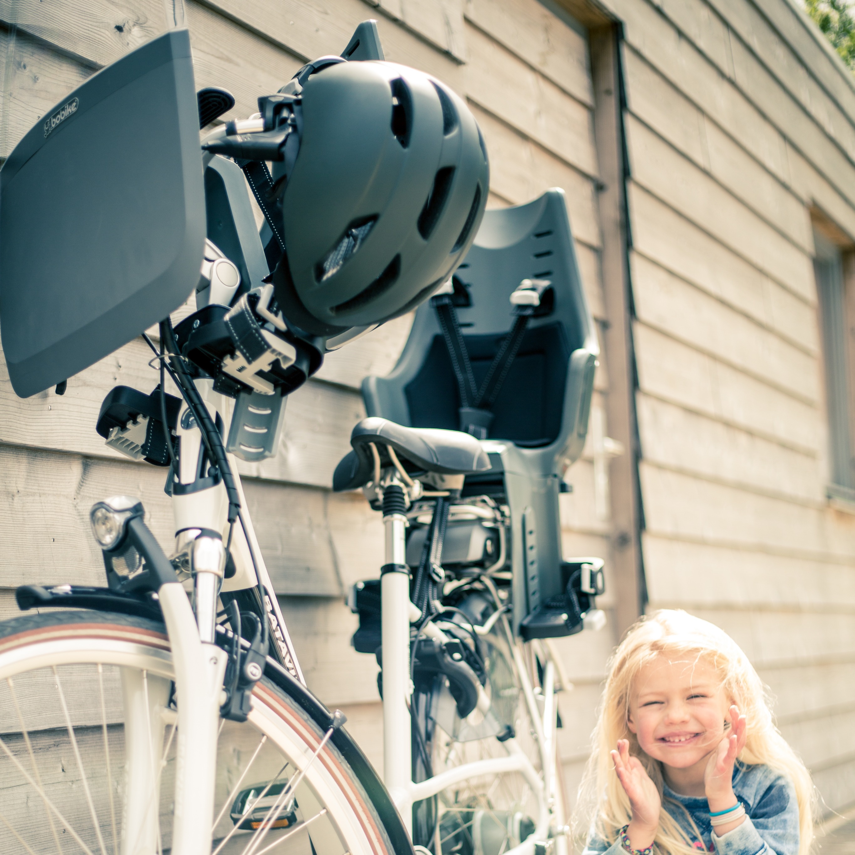 Bobike Kask City L - Grey Ochrona 5+