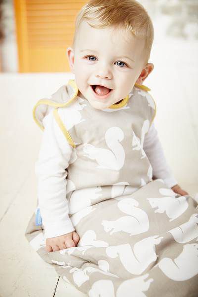 Gro Company Śpiworek Kissing Squirrels 2.5 tog 6-18 m