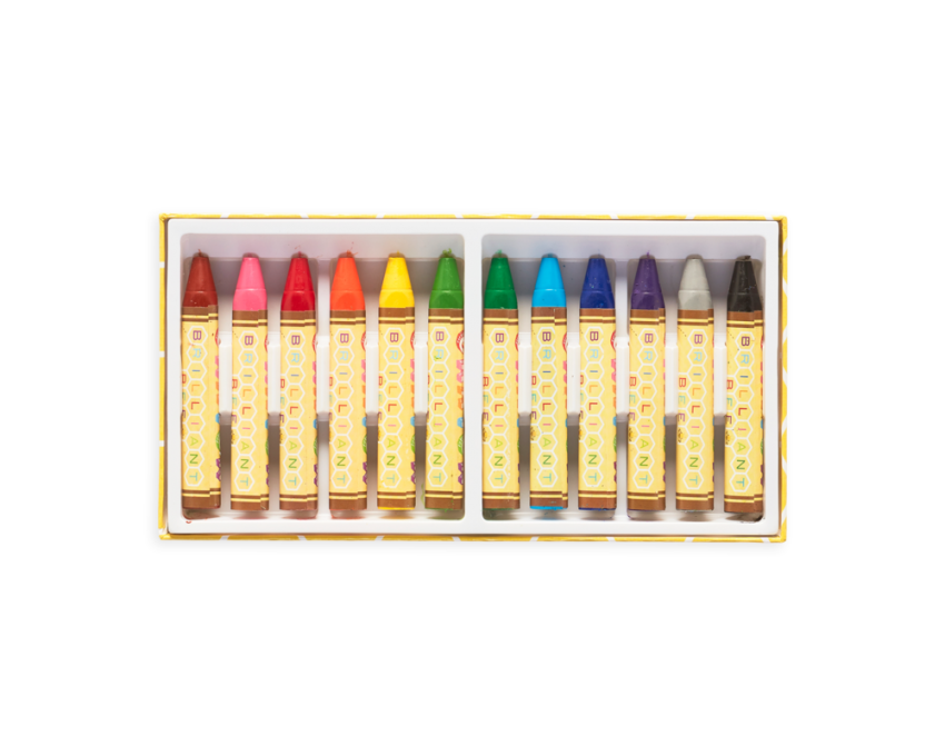 Ooly Kredki Woskowe Briliant Bee 12el 3+