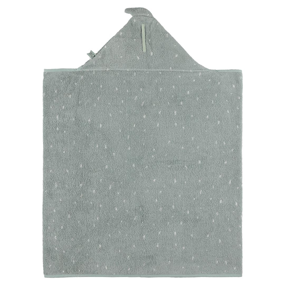 Trixie Baby Ręcznik kąpielowy z kapturem Rekin 70×130 cm