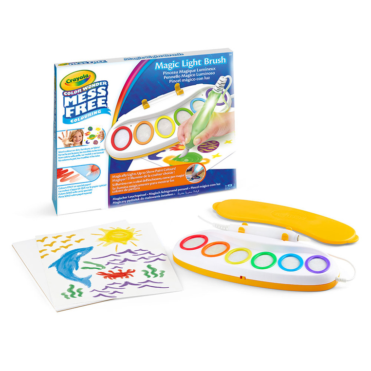 Crayola Pędzelek Magiczny Color Wonder 3+ | Bez Zabrudzeń