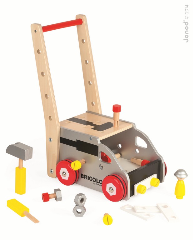 Janod Chodzik Warsztat Magnetyczny z Narzędziami Bricolo 1-4 lata