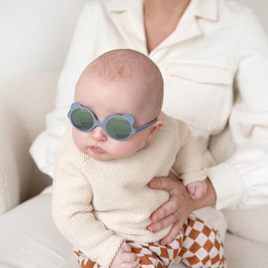 Ki ET LA, Okulary przeciwsłoneczne Ours'on 0-1 Silver blue