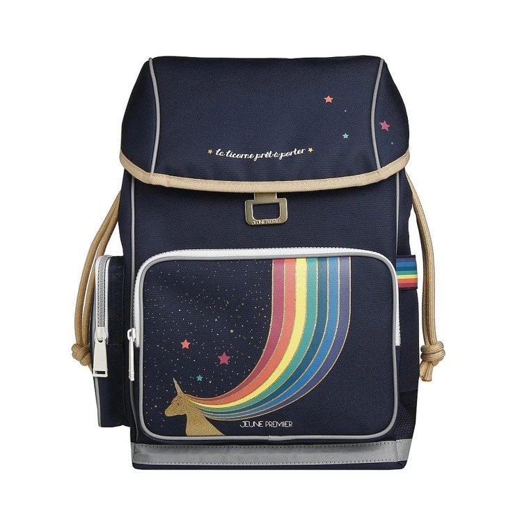 Jeune Premier Plecak ErgoMaxx Złoty Jednorożec 6+ lat