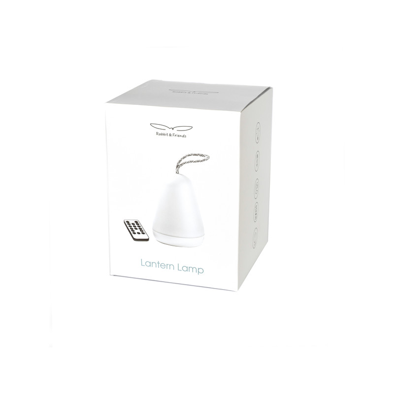 Latarenka Lampka z Pilotem Biała dla Dzieci 0+