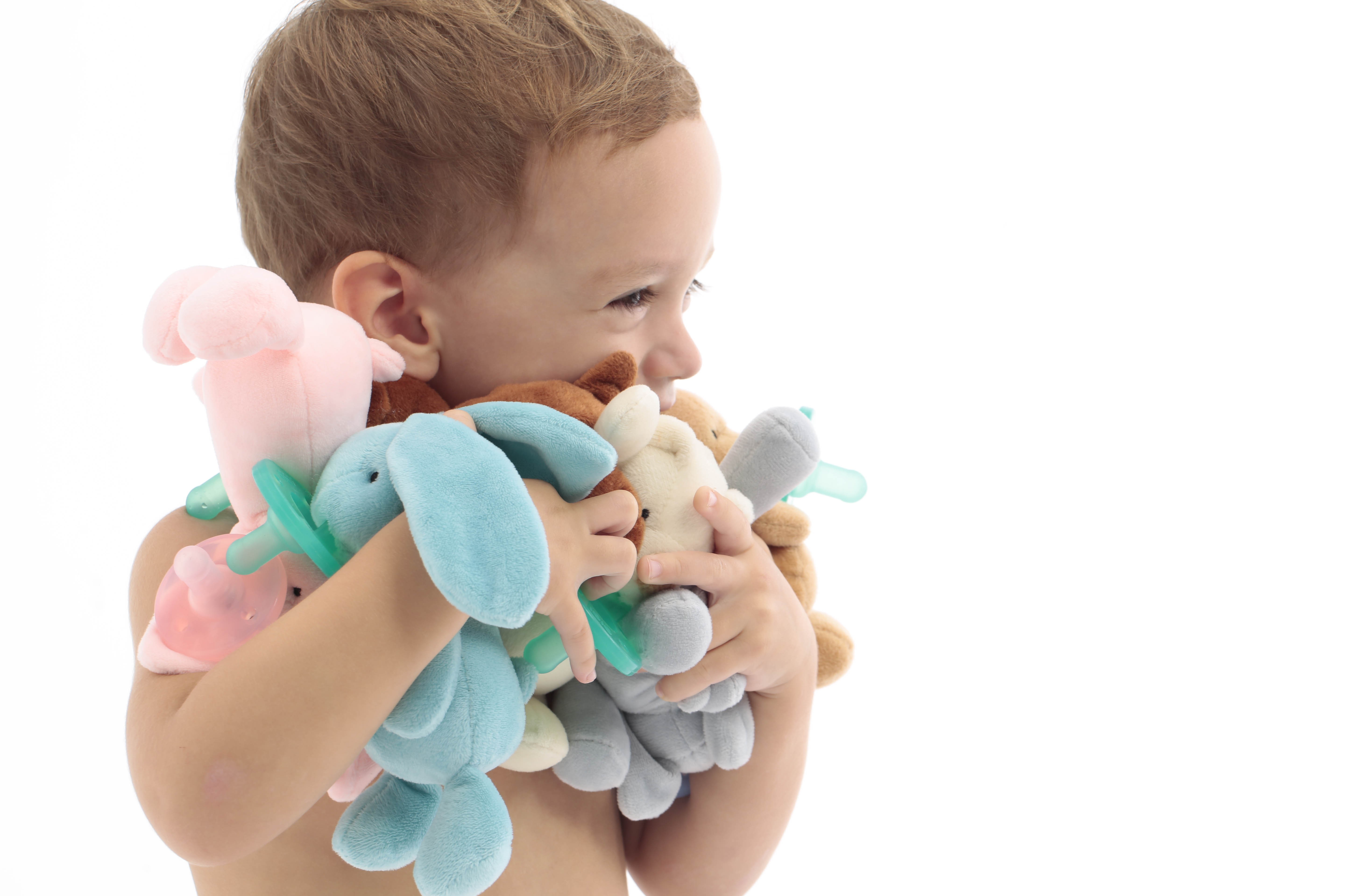 Minikoioi Smoczek z przytulanką Blue Bunny 0+