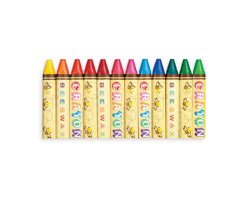 Ooly Kredki Woskowe Briliant Bee 12el 3+