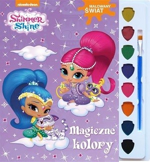 Magiczne kolory - malowany świat Książka Aktywizująca 3+